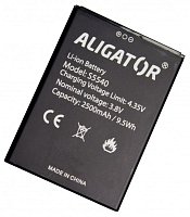 Aligator baterie S5540 Duo, Li-Ion 2500mAh bulk Aligator baterie S5540 Duo, Li-Ion 2500mAh bulk