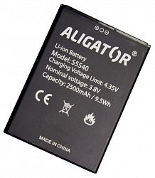 Aligator baterie S5540 Duo, Li-Ion 2500mAh bulk Aligator baterie S5540 Duo, Li-Ion 2500mAh bulk