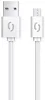 ALIGATOR Datový kabel 2A, Micro USB bílý