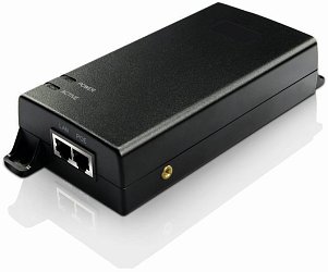 MaxLink PI60v2 PoE injektor - 802.3af/at/bt, 55V, 1.1A, 60W, 1Gbit, napájecí kabel