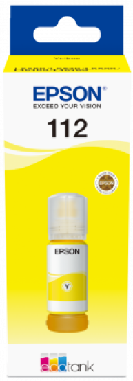 Epson 112 EcoTank Pigment Yellow ink bottle