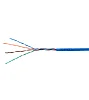 Kabel U/UTP Cat5e AWG24 PVC Eca modrý 305m