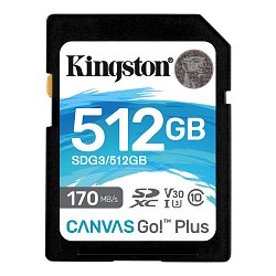 512GB SDXC Kingston U3 V30 170/90MB/s 512GB SDXC Kingston U3 V30 170/90MB/s