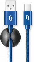 ALIGATOR PREMIUM 2A kabel, USB-C, modrá