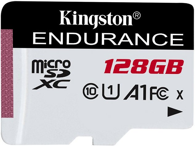 128GB microSDXC Kingston Endurance CL10 A1 95R/45W bez adapteru 128GB microSDXC Kingston Endurance CL10 A1 95R/45W bez adapteru