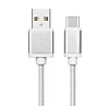 TB Touch USB - USB-C kabel, 2m, stříbrný