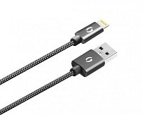 ALIGATOR PREMIUM 2A kabel, Lightning 50cm, černý ALIGATOR PREMIUM 2A kabel, Lightning 50cm, černý