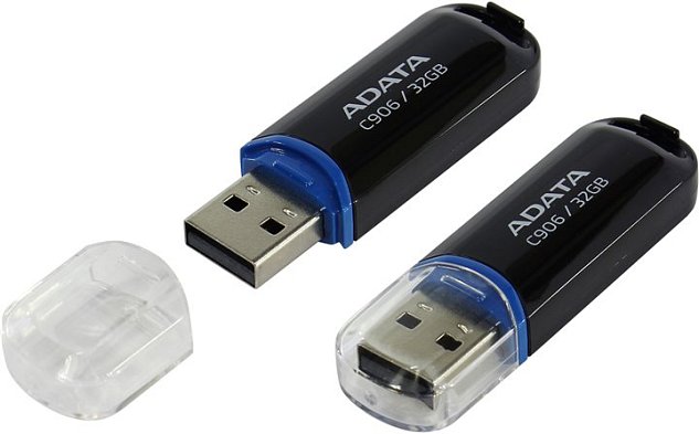 ADATA USB C906 32GB Black ADATA USB C906 32GB Black