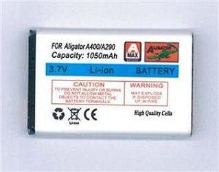 Aligator baterie A290/A330/A400/A500, 1050mAh Aligator baterie A290/A330/A400/A500, 1050mAh