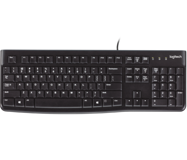 Klávesnice Logitech Keyboard K120 for Business, RU layout Klávesnice Logitech Keyboard K120 for Business, RU layout