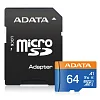 ADATA MicroSDXC 64GB UHS-I 100/25MB/s + adapter