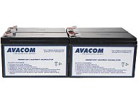 Bateriový kit AVACOM AVA-RBC23-KIT náhrada pro renovaci RBC23 (4ks baterií)