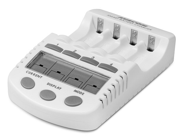 AVACOM JVL-505 inteligentná nabíječka baterií (AA, AAA)