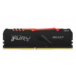 8GB DDR4-3600MHz CL17 Kingston FURY Beast RGB 8GB DDR4-3600MHz CL17 Kingston FURY Beast RGB