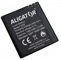 Aligator baterie V650, Li-Ion 1000 mAh Aligator baterie V650, Li-Ion 1000 mAh