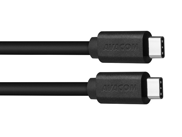 AVACOM datový a nabíjecí kabel USB Type-C - USB Type-C, 100cm, černá AVACOM datový a nabíjecí kabel USB Type-C - USB Type-C, 100cm, černá