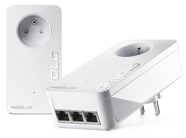 devolo Magic 2 LAN triple Starter Kit 2400mbps