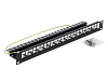 19" modulární patch panel pro max.24 keystonů