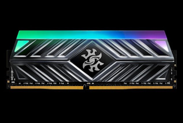 8GB DDR4-3200MHz ADATA XPG D41 RGB CL16 šedá 8GB DDR4-3200MHz ADATA XPG D41 RGB CL16 šedá
