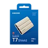 Samsung T7 Shield/1TB/SSD/Externí/2.5"/Béžová/3R