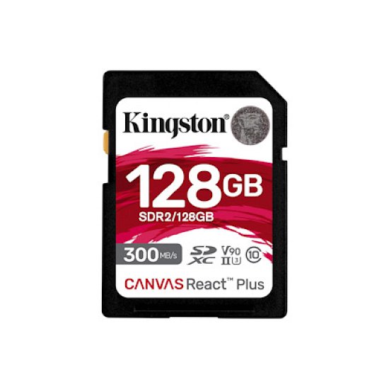 128GB SDHC UHS-II Kingston U3 V90 300R/260W 128GB SDHC UHS-II Kingston U3 V90 300R/260W