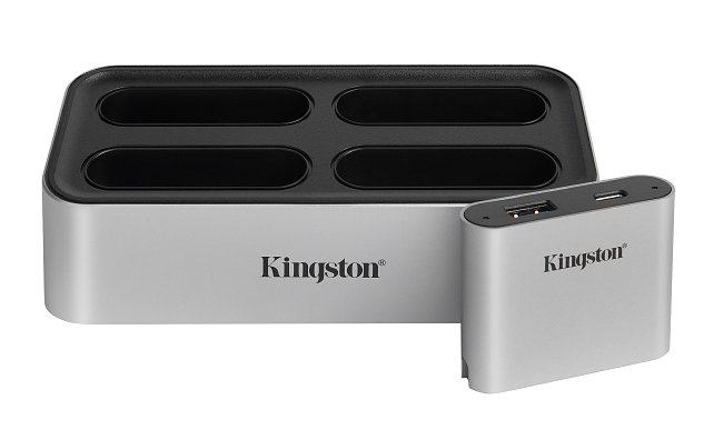 Kingston dokovací stanice pro čtečky karet Workflow + USB mini HUB Kingston dokovací stanice pro čtečky karet Workflow + USB mini HUB