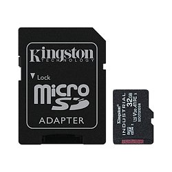 32GB microSDHC Kingston Industrial C10 A1 pSLC s adaptérem 32GB microSDHC Kingston Industrial C10 A1 pSLC s adaptérem