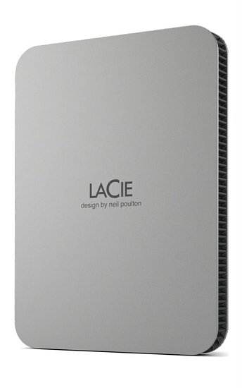 Ext. HDD LaCie Mobile Drive 4TB USB-C stříbrná