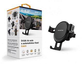 Aligator Držák do auta s automatickou fixací HA18 Catch do ventilační mřížky, univerzální Aligator Držák do auta s automatickou fixací HA18 Catch do ventilační mřížky, univerzální