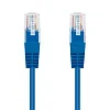 Kabel C-TECH patchcord Cat5e, UTP, modrý, 0,5m