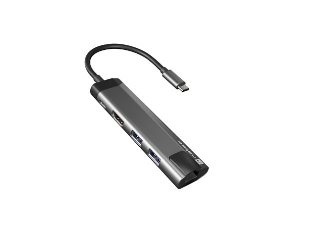 Multifunkční adaptér 5 v 1 Natec FOWLER GO HUB 2X USB 3.0 HUB, HDMI 4K, USB-C PD, RJ45 Multifunkční adaptér 5 v 1 Natec FOWLER GO HUB 2X USB 3.0 HUB, HDMI 4K, USB-C PD, RJ45