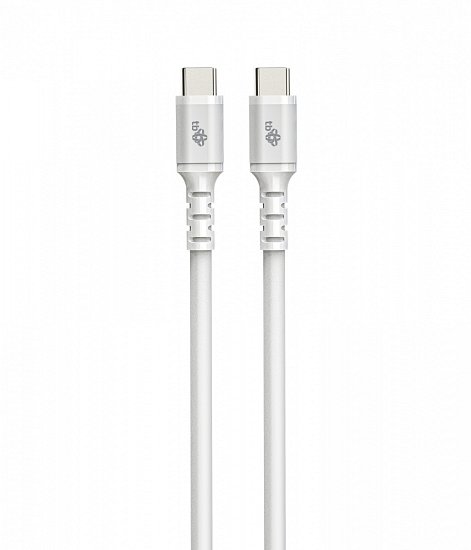 TB USB-C kabel bílý 100W 1m
