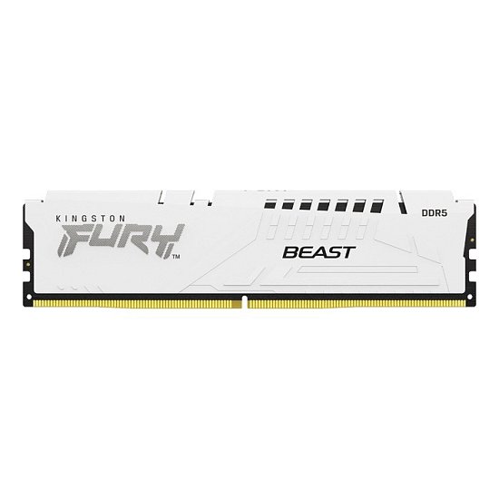Kingston FURY Beast/DDR5/64GB/5200MHz/CL40/4x16GB/White Kingston FURY Beast/DDR5/64GB/5200MHz/CL40/4x16GB/White
