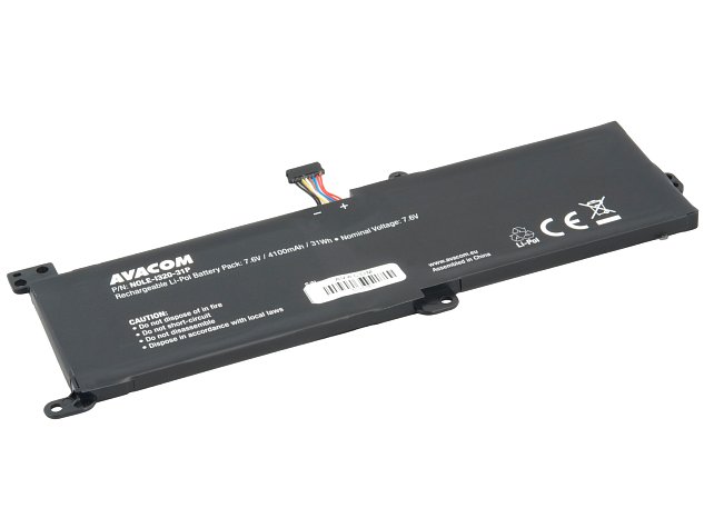 Baterie AVACOM pro Lenovo IdeaPad 320 Li-Pol 7,6V 4100mAh 31Wh