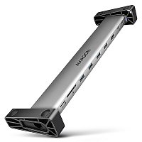 AXAGON HMC-10HLS, USB 5Gbps hub, 4x USB-A, HDMI 4k/60Hz, RJ-45 GLAN, SD/mSD, PD 100W, kabel 25cm AXAGON HMC-10HLS, USB 5Gbps hub, 4x USB-A, HDMI 4k/60Hz, RJ-45 GLAN, SD/mSD, PD 100W, kabel 25cm