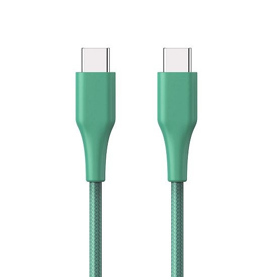 ER POWER kabel USB-C/C GRS 60W 120cm zelený ER POWER kabel USB-C/C GRS 60W 120cm zelený