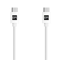 ER POWER kabel USB-C/C 3A 60W 120cm bílý ER POWER kabel USB-C/C 3A 60W 120cm bílý