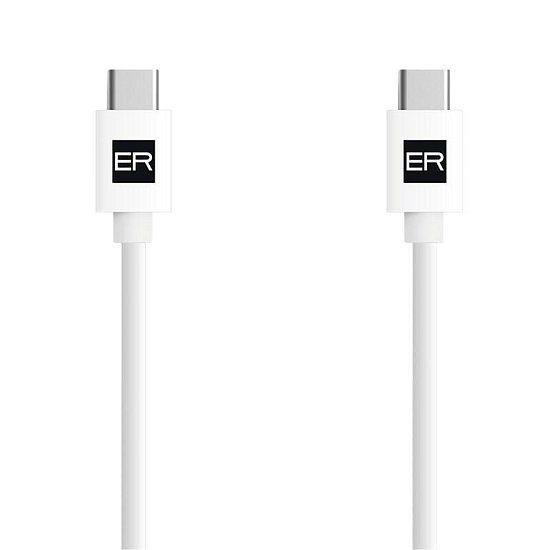 ER POWER kabel USB-C/C 3A 60W 120cm bílý ER POWER kabel USB-C/C 3A 60W 120cm bílý