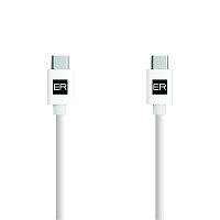ER POWER kabel USB-C/C 3A 60W 200cm bílý ER POWER kabel USB-C/C 3A 60W 200cm bílý