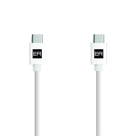 ER POWER kabel USB-C/C 3A 60W 200cm bílý ER POWER kabel USB-C/C 3A 60W 200cm bílý