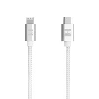 ER POWER kabel USB-C/Lightning 120cm bílý ER POWER kabel USB-C/Lightning 120cm bílý