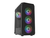 PC skříň Fury SHOBO/Midi Tower/Transpar./Černá PC skříň Fury SHOBO/Midi Tower/Transpar./Černá