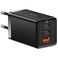 Baseus Rychlonabíječka do sítě GaN5 Pro 65W EU černá Baseus Rychlonabíječka do sítě GaN5 Pro 65W EU černá