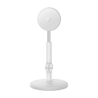 Baseus Otočný držák MagPro Desktop Phone Stand bílý Baseus Otočný držák MagPro Desktop Phone Stand bílý