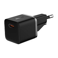 Baseus Rychlonabíječka do sítě GaN5 Mini 20W EU černá Baseus Rychlonabíječka do sítě GaN5 Mini 20W EU černá