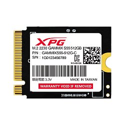 ADATA SSD 512GB GAMMIX S55 Gen 4x4 2230