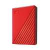 Ext. HDD 2,5" WD My Passport 6TB USB 3.0. červený