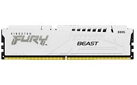 Kingston FURY Beast White/DDR5/32GB/6000MHz/CL30/1x32GB/White Kingston FURY Beast White/DDR5/32GB/6000MHz/CL30/1x32GB/White