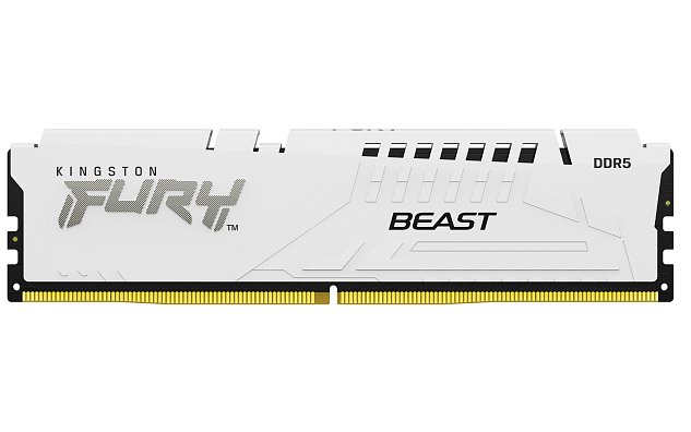 Kingston FURY Beast EXPO/DDR5/16GB/6400MHz/CL32/1x16GB/White Kingston FURY Beast EXPO/DDR5/16GB/6400MHz/CL32/1x16GB/White