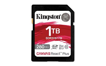 Kingston Canvas React Plus/SDHC/1TB/UHS-II U3 / Class 10 Kingston Canvas React Plus/SDHC/1TB/UHS-II U3 / Class 10